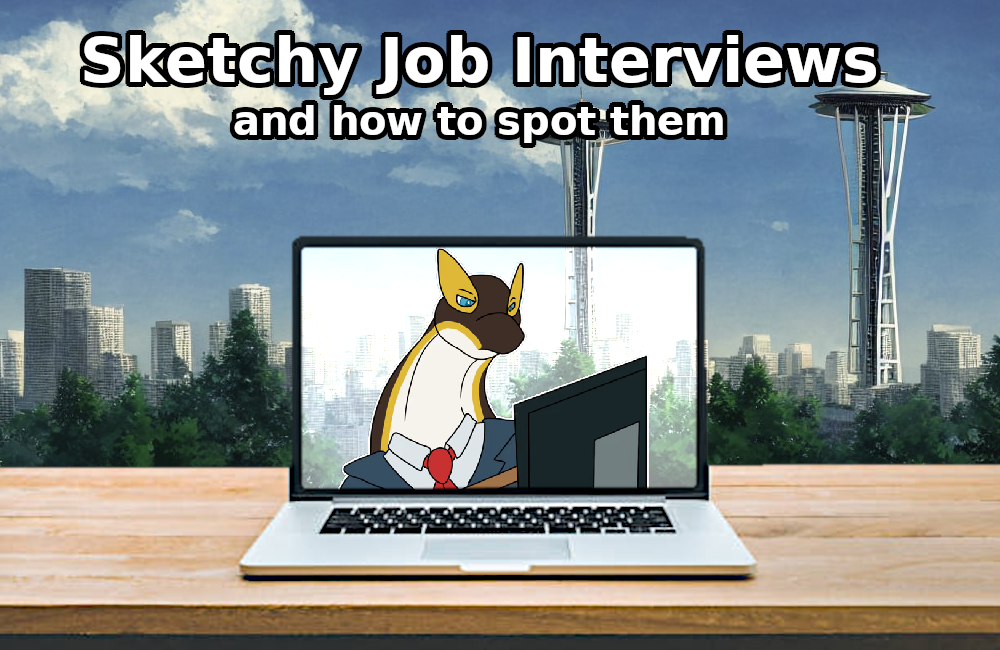 Sketchy Job Interviews and how to spot them